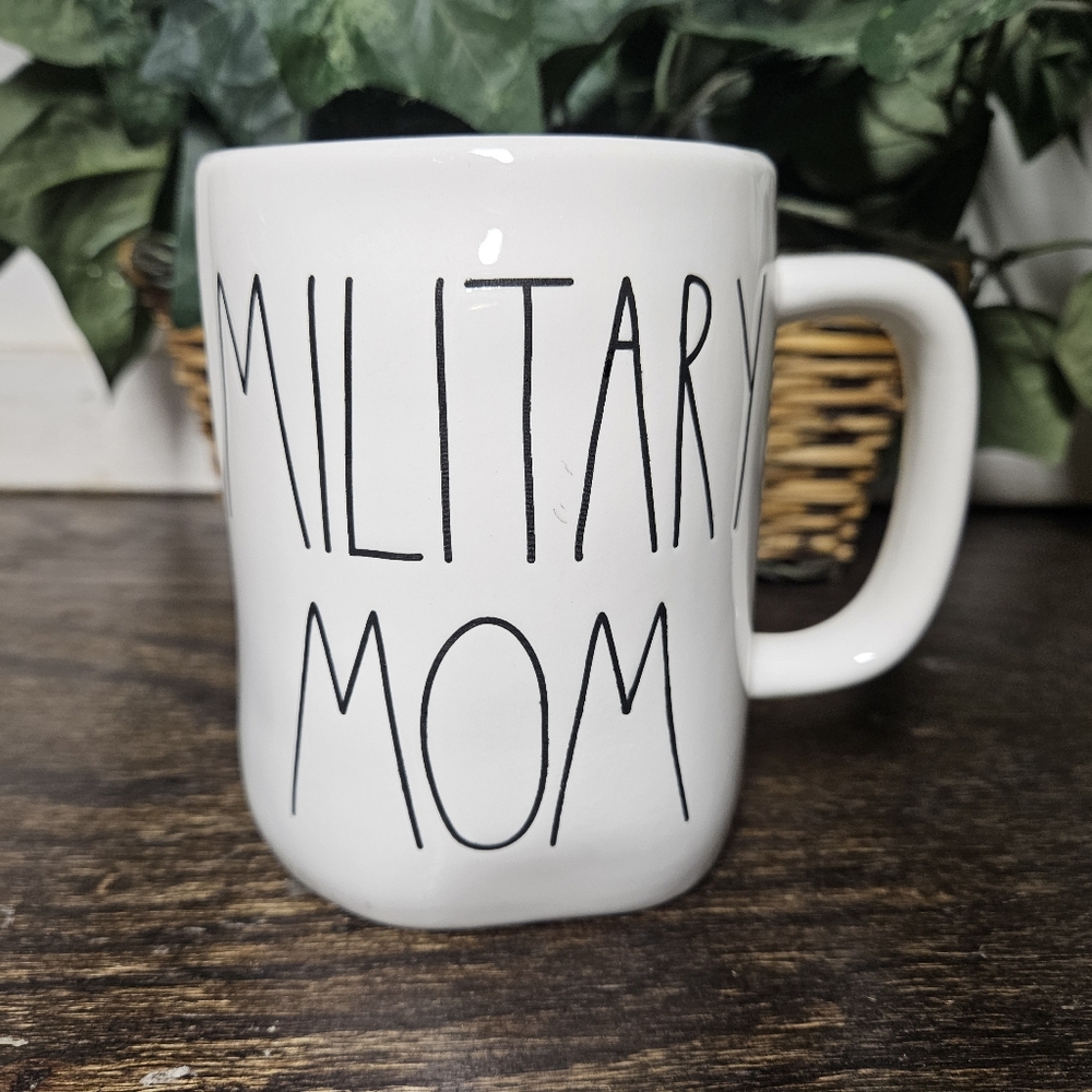 Military Mom Coffee Mug from Rae Dunn Artisan Collection